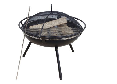 Camp Chef Rio Grande Wood Fire Pit Black