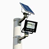 Outdoor Solar Light Waterproof IP67 BRLighting LED Flood Light with Smart Remote Solar Power Spotlight for Home Garden Yard Lawn Pool Light Review