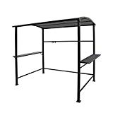 COBANA Grill Gazebo 8 4.6’ Outdoor Canopy Single-Tier Top,Gray Review