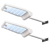 InnoGear Solar Gutter Lights Wall Sconces with Mounting Pole Outdoor Motion Sensor Detector Light Security Lighting for Barn Porch Garage, Pack of 2 Review InnoGear Solar Gutter Lights Wall Sconces with Mounting Pole Outdoor Motion Sensor Detector Light Security Lighting for Barn Porch Garage, Pack of 2 Review