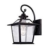 Acclaim 9702BK Salem Collection 1-Light Wall Mount Outdoor Light Fixture, Matte Black Review