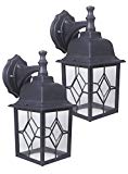 CORAMDEO Outdoor LED Wall Lantern, Wall Sconce 11W Replace 100W Traditional Lighting Fixtures, 1000 Lumen, Water-Proof, Aluminum Housing Plus Glass, ETL and Energy Star Certified, 2-Pack Review CORAMDEO Outdoor LED Wall Lantern, Wall Sconce 11W Replace 100W Traditional Lighting Fixtures, 1000 Lumen, Water-Proof, Aluminum Housing Plus Glass, ETL and Energy Star Certified, 2-Pack Review