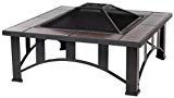 Cheap Tuscan Tile Fire Pit, 16H x 34″SQUARE, BLACK