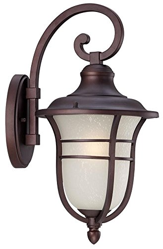Acclaim 3662ABZ Montclair Collection 1-Light Wall Mount Outdoor Light Fixture, Architectural Bronze Review