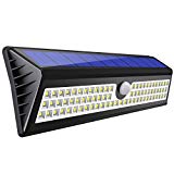 AMIR Solar Lights Outdoor, 77 LED Super Bright Motion Sensor Wall Lights, Wireless Garden Security Lights with 3 Modes, Waterproof & Auto On/Off for Front Door, Garage, Patio, Yard, Pathway, Driveway
