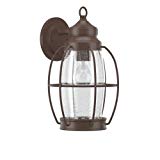 Cheap Park Harbor PHEL2900CHBR West Rock 14″ Tall Single Light Outdoor Wall Sconce Cheap Park Harbor PHEL2900CHBR West Rock 14″ Tall Single Light Outdoor Wall Sconce