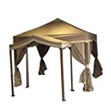 Cheap Double Square Garden House Gazebo Replacement Canopy Top Cover