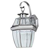 Sea Gull Lighting 8067-965 Lancaster Outdoor Fixture, One-Light, Antique Brushed Nickel Finish
