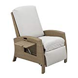 Outsunny Outdoor Rattan Wicker Adjustable Recliner Lounge Chair – Beige and Gray Outsunny Outdoor Rattan Wicker Adjustable Recliner Lounge Chair – Beige and Gray