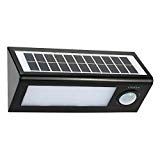 Lixada 36LEDs Triangle Shaped Ultra Bright Dimmable Outdoor Solar Powered PIR Motion Sensor Light Security Wall Lamp for Garden Balcony Villa Courtyard Review