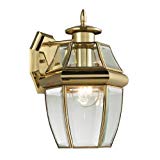 Cornerstone Lighting 8601EW/85 Ashford 1 Light Exterior Coach Lantern, Antique Brass Review Cornerstone Lighting 8601EW/85 Ashford 1 Light Exterior Coach Lantern, Antique Brass Review