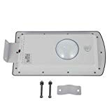 VEVOR Solar Street Light Outdoor 15W Solar LED Lights Outdoor 2000 Lumens Waterproof IP65 Solar Street Light CCT 6000K Solar Motion Sensor Light Outdoor Dusk to Dawn with 49 Pcs LED Lamp Beads