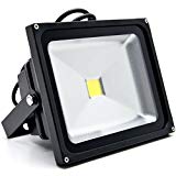 Biltek 30W LED Flood Light Cool White High Power Outdoor Spotlights Industrial Lighting Home Security Lighting Outdoor House Business Surveillance Safety Wall Washer High Building Billboard Garden