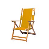 Frankford Umbrellas Heavy Duty Commercial Grade Oak Wood Beach Chair