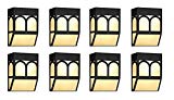 Solar Powered Color Changing Mount Light Outdoor Landscape Garden Yard Fence Warm White (8)