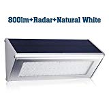 Cheap PRISMA 800 Lumen Solar Lights – YES Clean Energy 48 LED Radar Motion Sensor Light Aluminum Alloy Housing Waterproof Wireless for Outdoor Security Garden Yard Wall Light