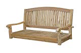 Anderson Teak SW-048R – No Cushion Del-Amo Round Swing Bench, 48″ Anderson Teak SW-048R – No Cushion Del-Amo Round Swing Bench, 48″