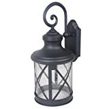 Cheap Yosemite Home Décor 5041BL-L Mahony Collection 10-Inch Incandescent Exterior, Black