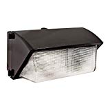 Cheap RAB Lighting WP3H250PSQ WP3 Metal Halide Wallpack with Glass Lens, ED28 Type, Aluminum, 250W Power, 25000 Lumens, 277V, Bronze Color