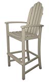 POLYWOOD Adirondack Bar Height Chair, Sand Review