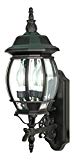 Central Park – 3 Light – 22In. – Wall Lantern – W/ Clear Beveled Gla Review