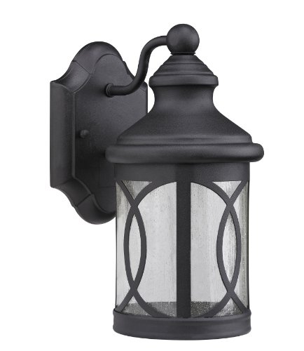 Chloe Lighting CH5781-ORB-OSD1 10.5-Inch Tall Transitional 1-Light Oil Rubbed Bronze Outdoor Wall Sconce
