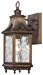 Minka Lavery 72111-149, Wilshire Park Aluminum Outdoor Wall Sconce Light, 30 Watts, Bronze
