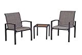 Liberty Garden Patio SS-K-160E-3BK Galveston 3-Piece Seating Set Black Review