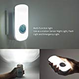 Cheap BTUP 3-in-1 Led Night Light Motion Sensor With Spotlight Flashlight Rechargeable Emergency Light For Baby Room Stairs And Bedroom 1watt White Color