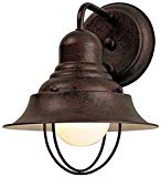 Minka Lavery Outdoor Wall Light 71167-91 Wyndmere Exterior Wall Lantern, 100 Watts, Bronze For Sale