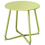 Cheap Grand patio Steel Coffee Bistro Table All Weather Outdoor Garden Backyard Ottoman Table, Green Cheap Grand patio Steel Coffee Bistro Table All Weather Outdoor Garden Backyard Ottoman Table, Green