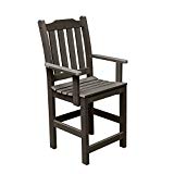 Highwood Lehigh Counter Height Armchair, Weathered Acorn