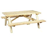 Cheap Cedarlooks 0200021 Log Picnic Table Cheap Cedarlooks 0200021 Log Picnic Table
