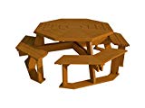 Octagon Picnic Table Benches Plans DIY Outdoor Patio Furniture Build Your Own Review Octagon Picnic Table Benches Plans DIY Outdoor Patio Furniture Build Your Own Review