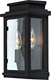 Artcraft Lighting Fremont Outdoor Wall Pocket Sconce, Black Artcraft Lighting Fremont Outdoor Wall Pocket Sconce, Black