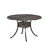 Home Styles 5561-32 Largo Outdoor Round Dining Table, 48″ For Sale