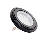 PAR36 LED Light G53 Connector IP67 Rating,Soft Warm White 2700K 9-15V AC/DC for Landscape Lighting Black Color Aluminum Housing 15Watt