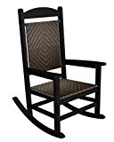POLYWOOD R200FBLCA Rocking Chairs, Black Frame/Cahaba POLYWOOD R200FBLCA Rocking Chairs, Black Frame/Cahaba