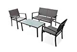 Ostrich - Woodcliff Lake Four-Piece Patio Set Ostrich - Woodcliff Lake Four-Piece Patio Set