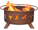 Patina Products F109,  30 Inch Western Cowboy Fire Pit