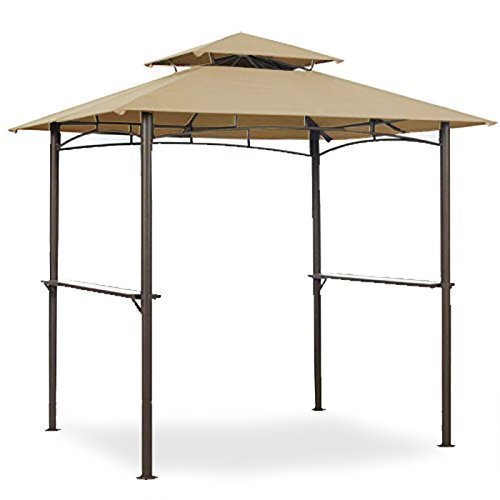 Garden Winds Grill Shelter Replacement Canopy for Model L-GZ238PST-11 (Will not fit any other gazebo model)