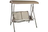 Cheap The Outdoor Patio Store Replacement Canopy for Lowes Garden Treasures 2-Seat Steel Sling Swing #SS-909E-1N