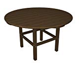 POLYWOOD RKT38TE 38″ Kids Dining Table, Teak For Sale