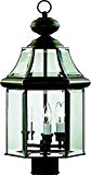 Kichler 9985OZ Embassy Row Outdoor Post Mount 3-Light, Olde Bronze Review