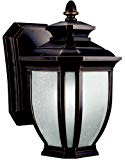 Cheap Kichler 11001RZ Salisbury Outdoor Wall 1-Light Fluorescent, Rubbed Bronze