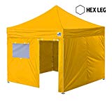 Eurmax Premium 10 x 10 Ez Pop up Canopy Commercial Grade Aluminum Foot Legs with Sidewalls and Roller Bag Review