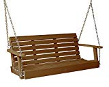 Phat Tommy Outdoor Recycled Poly Highwood Weatherly Porch Swing – Made in USA, Eco-Friendly Patio Furniture Review