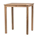 Amazonia Teak Ares Teak Square Bar Table Amazonia Teak Ares Teak Square Bar Table