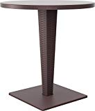 Compamia Riva Werzalit Round Top Dining Table Brown Compamia Riva Werzalit Round Top Dining Table Brown