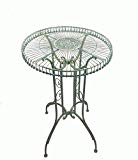 Iron Pub Garden Patio Table Antique Green Finish Review Iron Pub Garden Patio Table Antique Green Finish Review